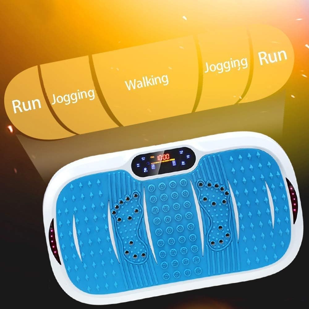 Ultra Slim Vibration Fitness Platform Bluetooth Remote Quiet Home