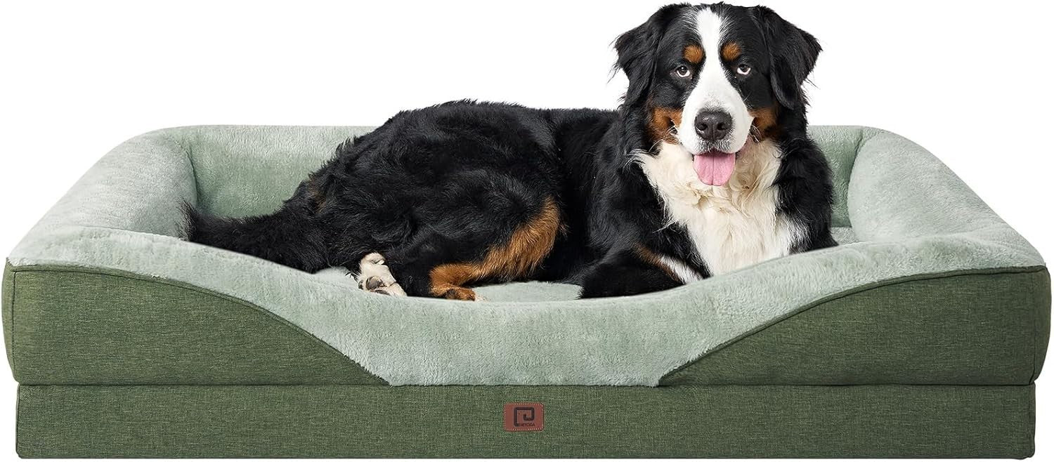 XXXL Giant Orthopedic Memory Foam Dog Bed 122x104x20cm