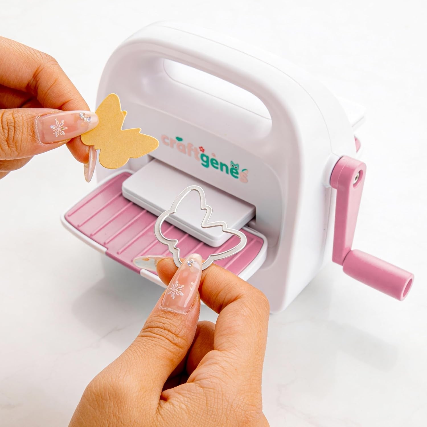 Mini Die Cutting Embossing Machine 8.5cm Starter Kit Card Craft DIY