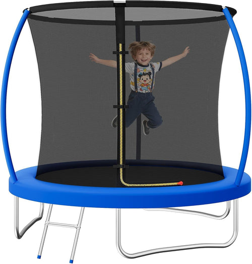 8ft Outdoor Garden Trampoline Safety Enclosure Net Family Fun