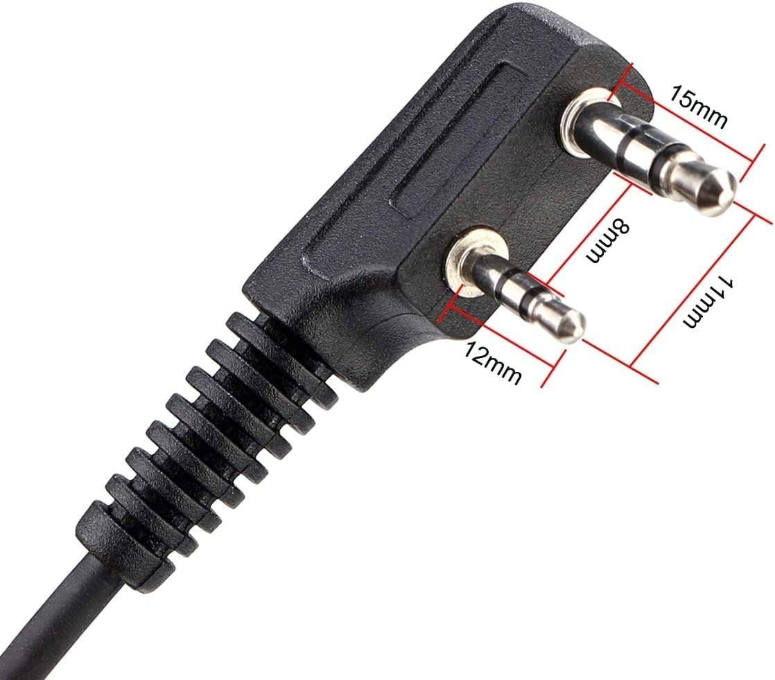 Mini PMR446 Walkie Talkies 4 Pack Long Range Dual PTT Rechargeable