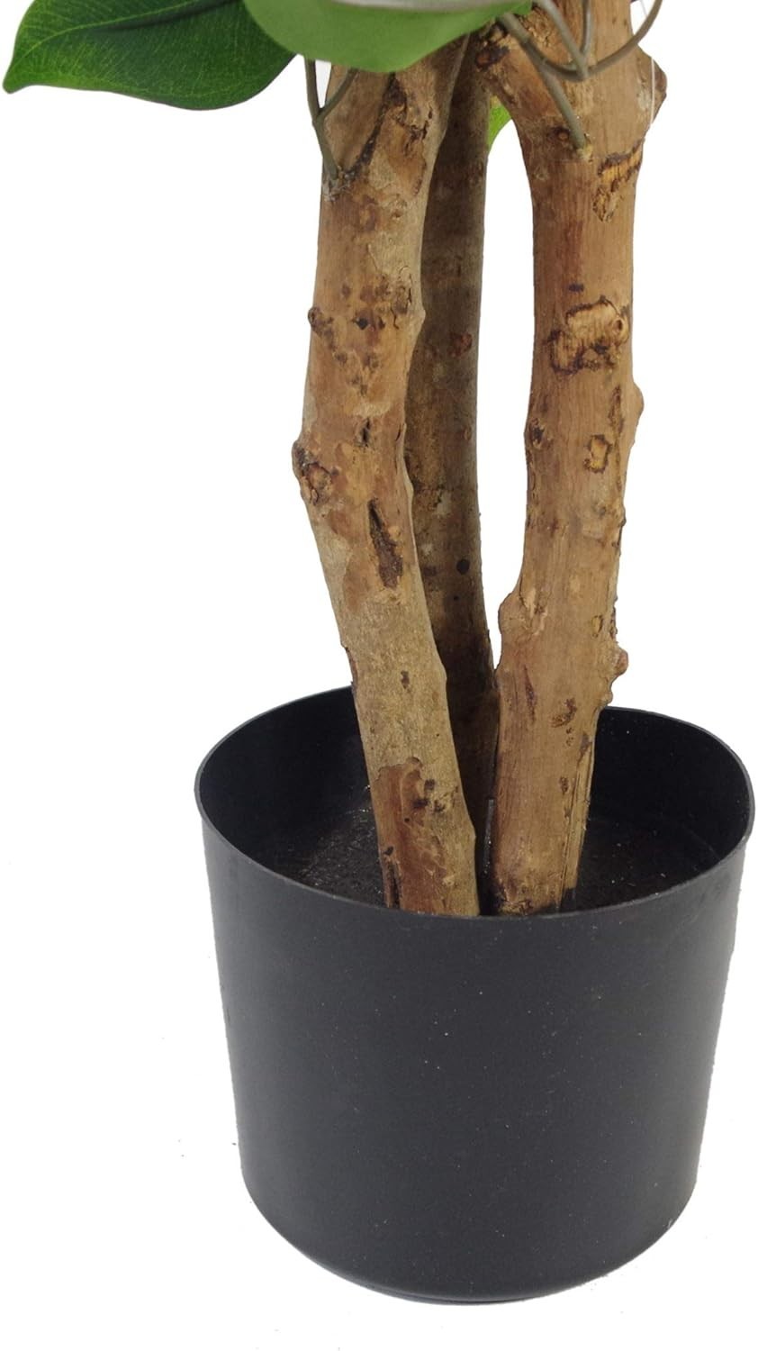 90cm Evergreen Bushy Artificial Ficus Tree Indoor Decorative Plant in Pot Home