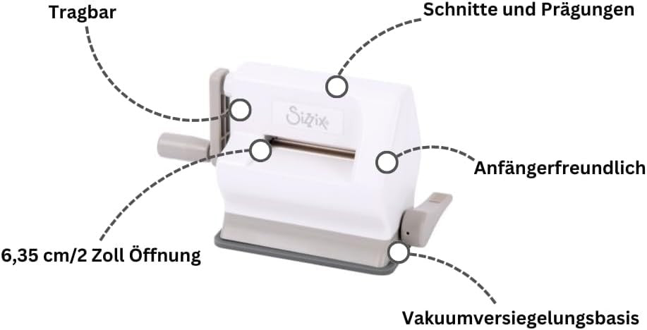 Mini Die Cutting Embossing Machine Starter Kit for Card Making Scrapbooking