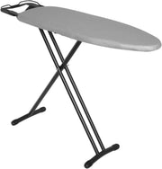 Classic Folding Ironing Board Light Grey Adjustable Height with Iron Rest