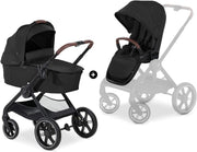 Walk N Care 2-in-1 Pram & Pushchair Black Lightweight Foldable Stroller