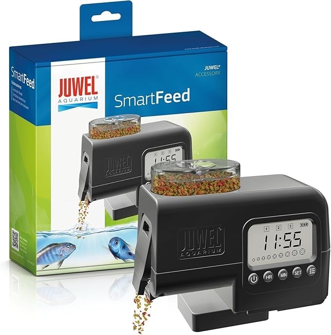 Automatic Fish Feeder Programmable Aquarium Food Dispenser 3 Daily Feeds