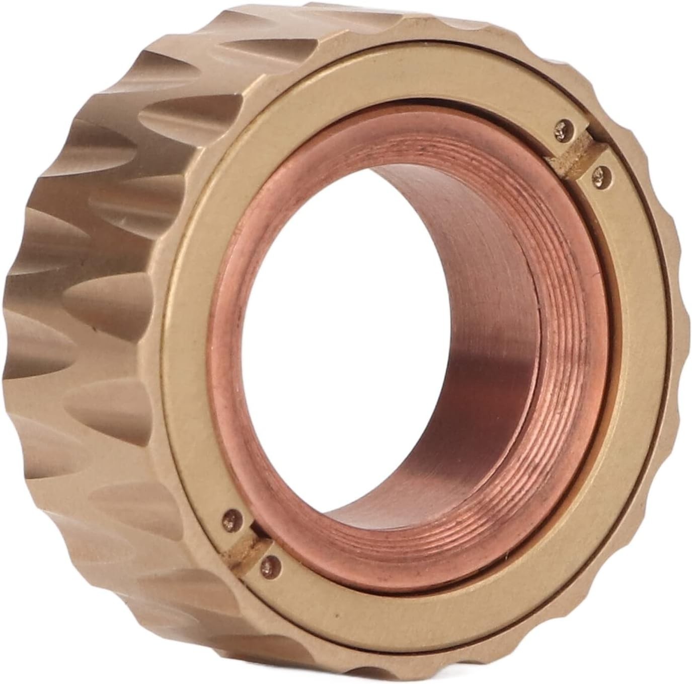 Magnetic Fidget Ring Metal Stress Relief Anxiety Focus EDC Toy