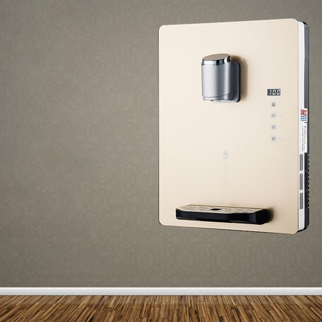 Hot & Cold Water Dispenser Wall Mounted Touch Screen Child Lock Ice Maker