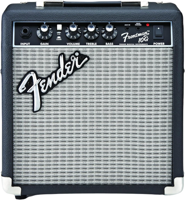 10W Guitar Combo Amp Practice Overdrive Headphone Jack Portable