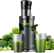 Cold Press Juicer 89mm Wide Chute Whole Fruit Slow Quiet BPA Free High Yield