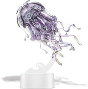 3D Metal Jellyfish Puzzle for Adults, DIY Ocean Decor, 61 Pieces, Gift Idea