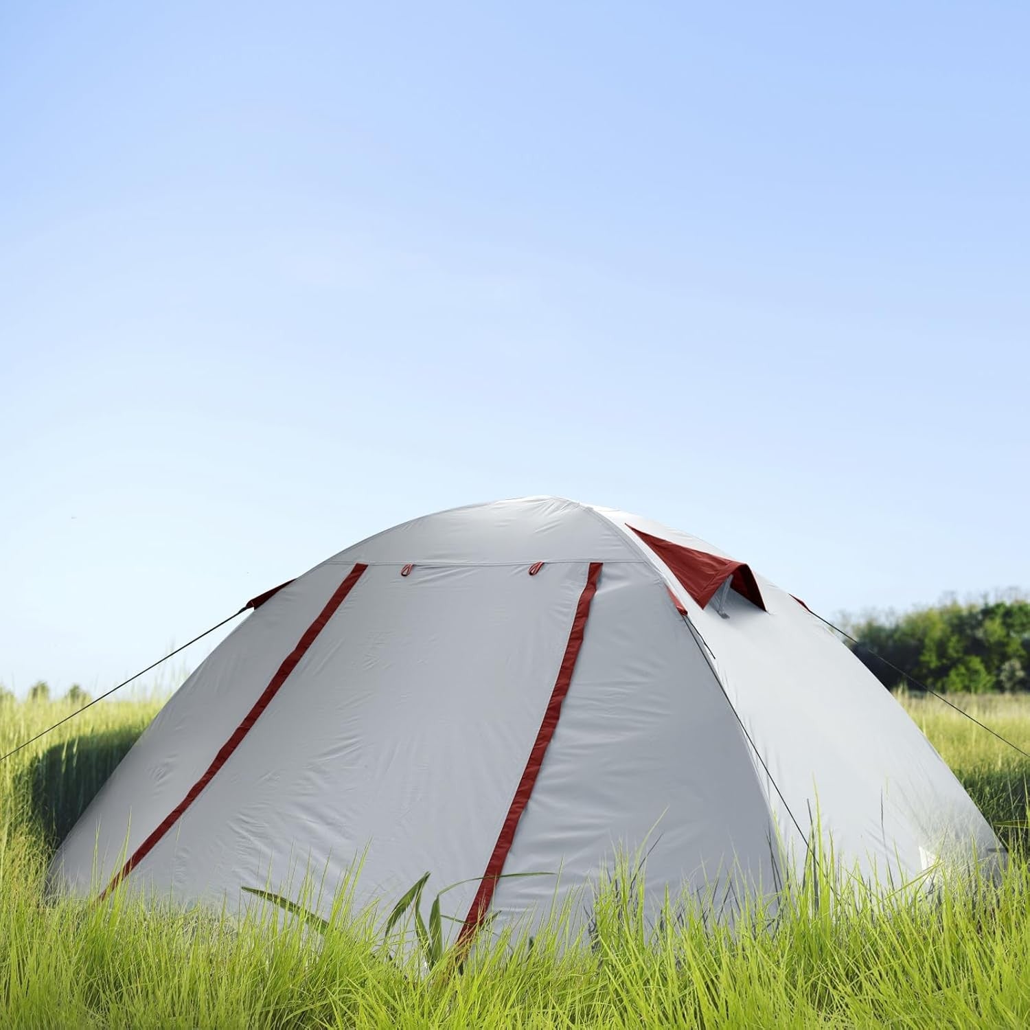 2 Man Camping Dome Tent PU3000mm 2 Doors