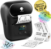 Bluetooth Label Maker 2" Thermal Printer Portable Inkless USB