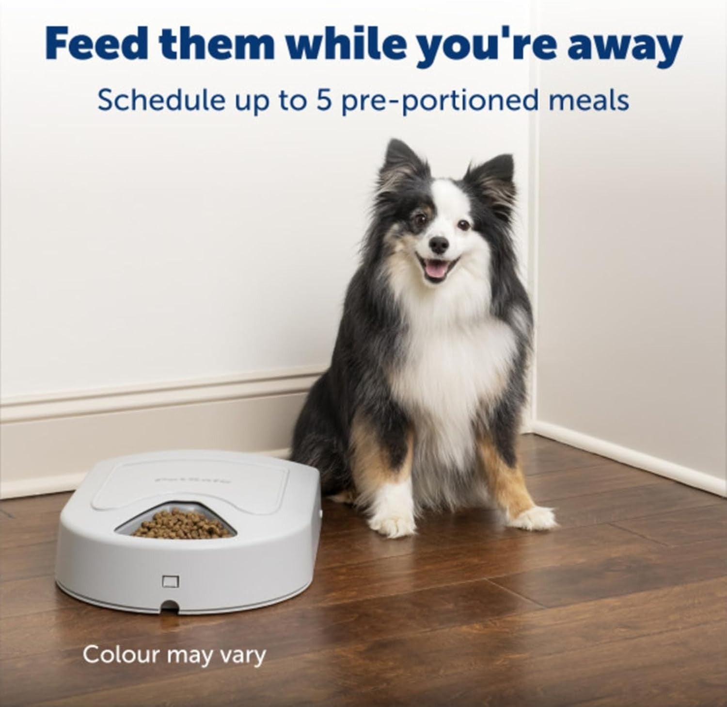 Automatic Pet Feeder 5 Meal Timer Food Dispenser LCD Portion Control