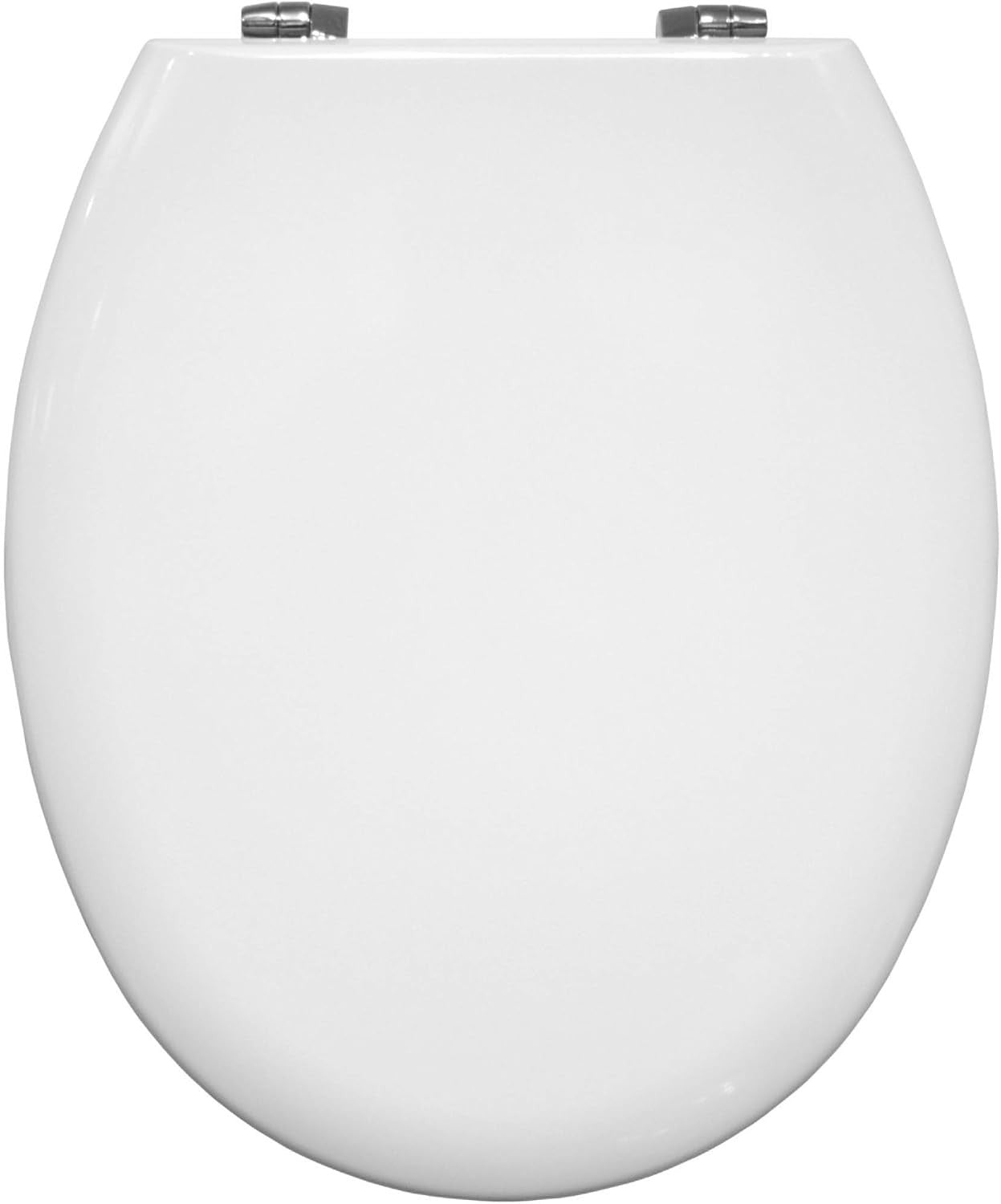 Chester White Thermoplastic Toilet Seat Ultra-Fix Adjustable Hinges