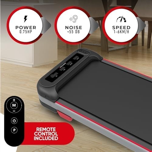 Walden Sports 2-in-1 Under Desk Treadmill 1-6km/h Remote LCD Display