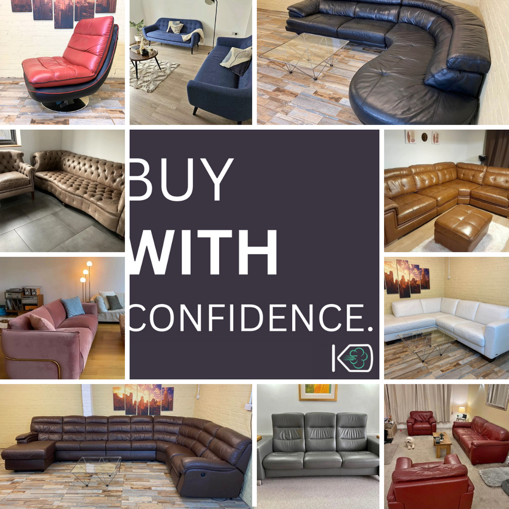 3 Seater Jumbo Cord Sofa Brown – Deep Cushions, Soft Fabric, No Assembly