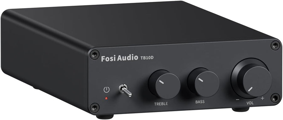 Mini HiFi Stereo Amplifier 2-Channel 600W Class D Passive Speaker Amp