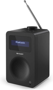 Digital DAB+ Radio with Bluetooth 5.0 | Dual Alarm, FM, 40 Presets