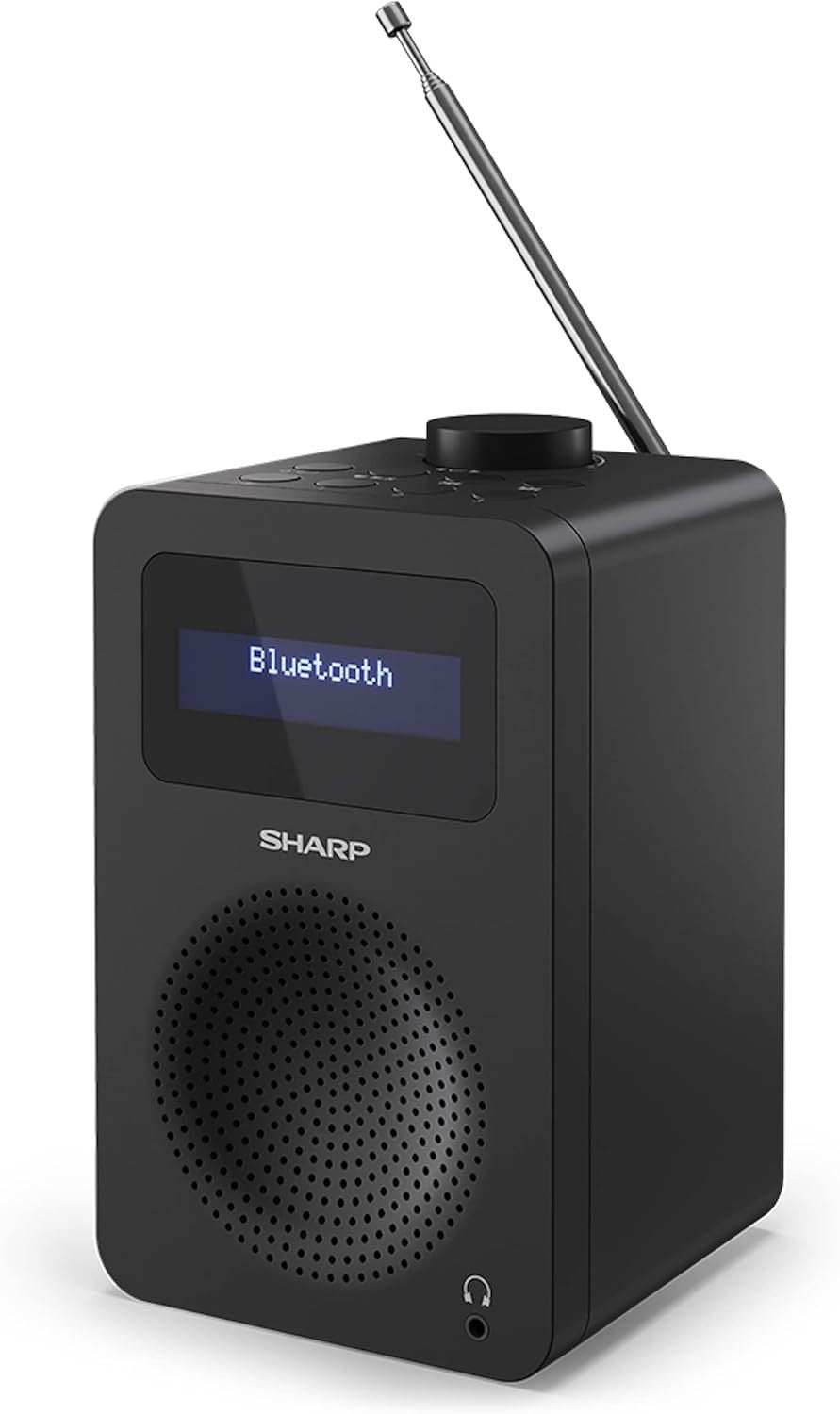 Digital DAB+ Radio with Bluetooth 5.0 | Dual Alarm, FM, 40 Presets