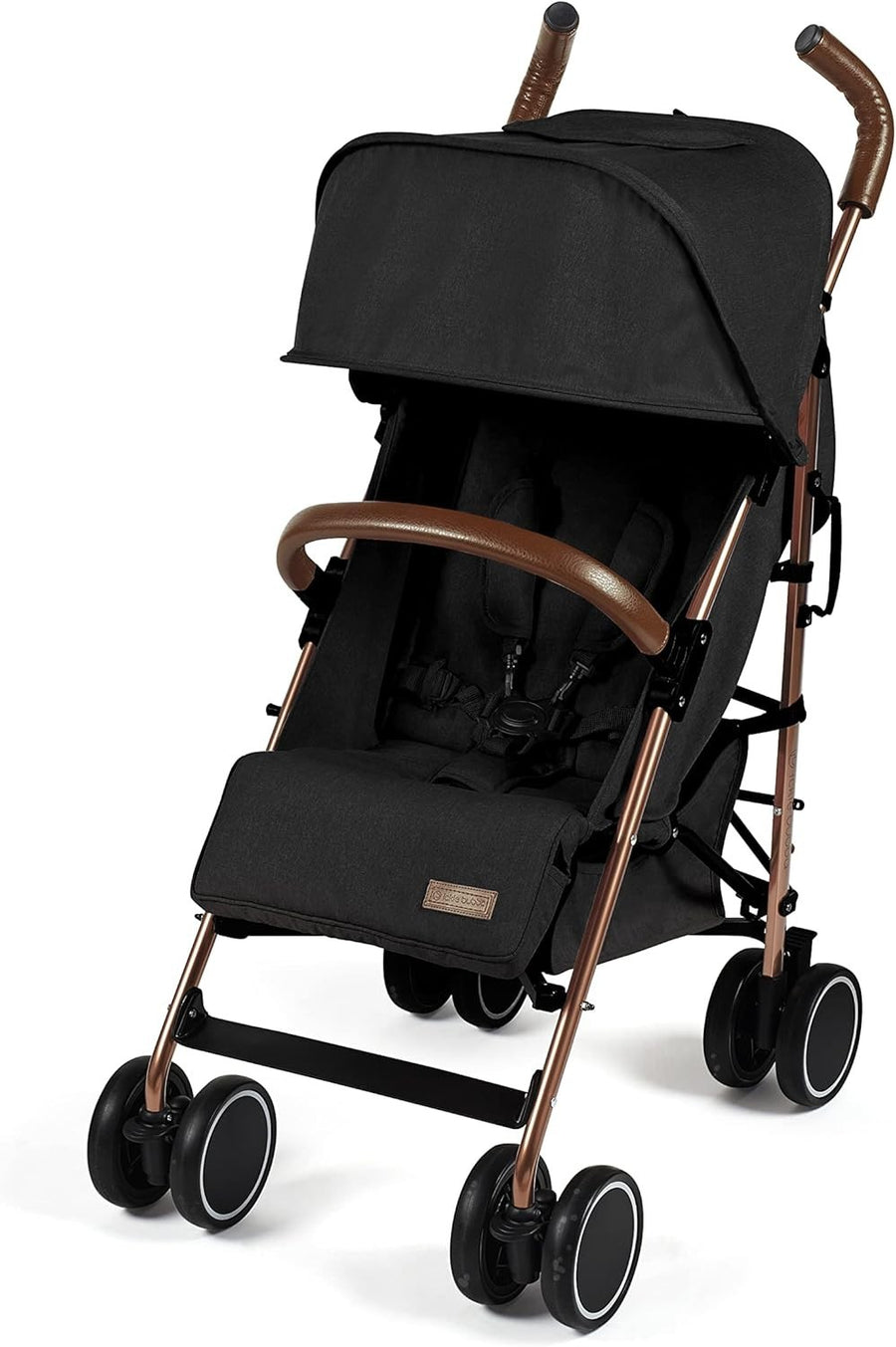 Compact Lightweight Baby Stroller Black 6 Months-4 Years Recline UPF50+