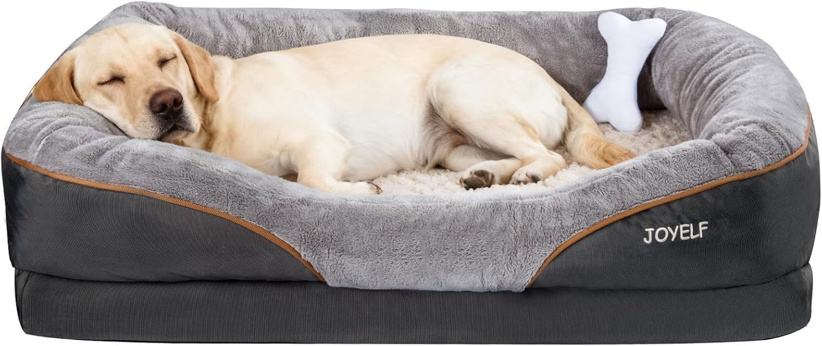 XXL Orthopedic Memory Foam Dog Bed Washable Sofa 119x84x25cm