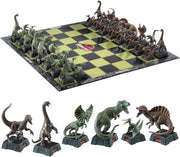 Jurassic Dinosaur Chess Set – 32 Detailed Dino Pieces & Display Board | Gift