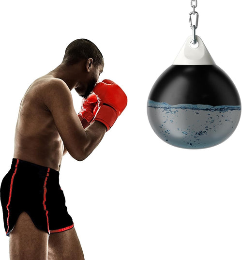Water Filled Punching Bag Aqua Boxing MMA Training Quiet Impact
