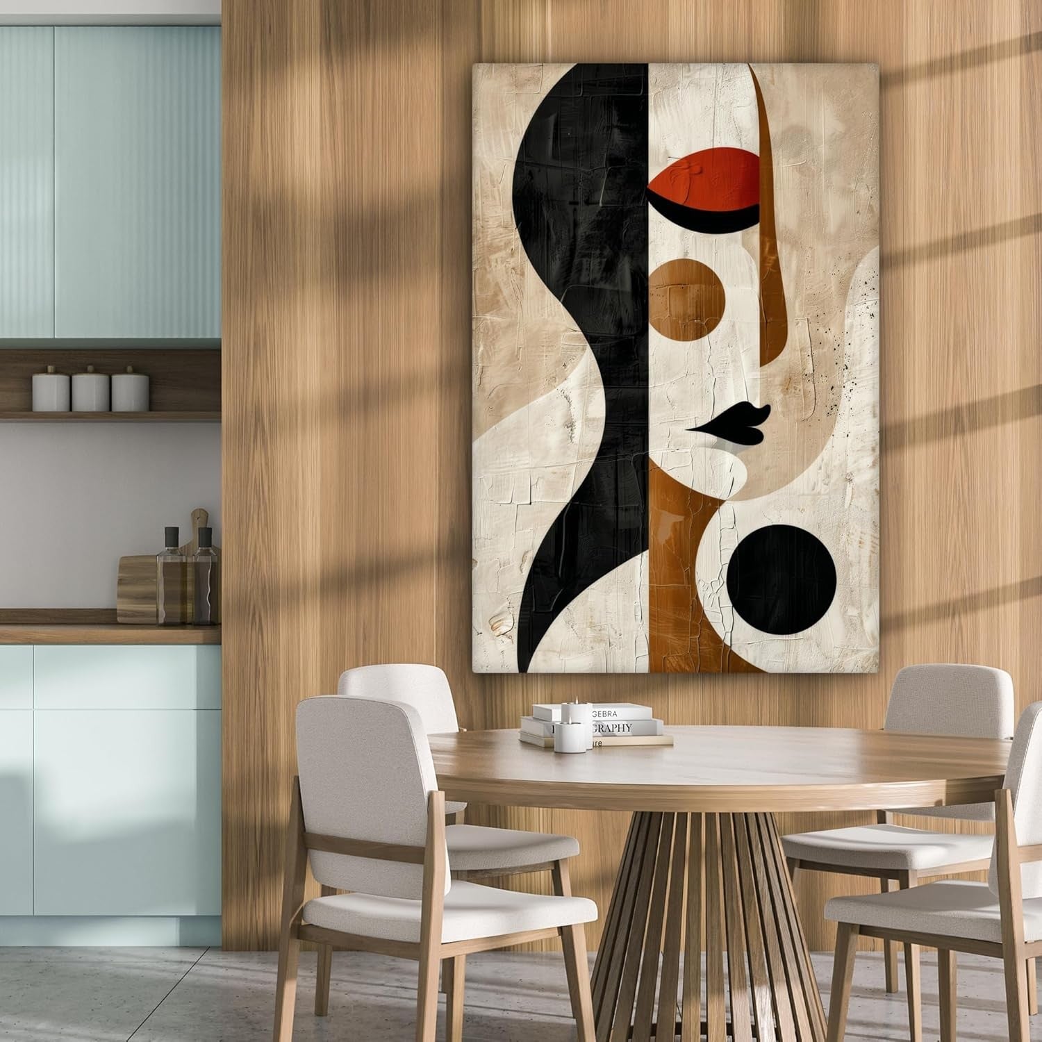 Large Abstract Woman Canvas Wall Art Modern Print 80x120cm Home Decor