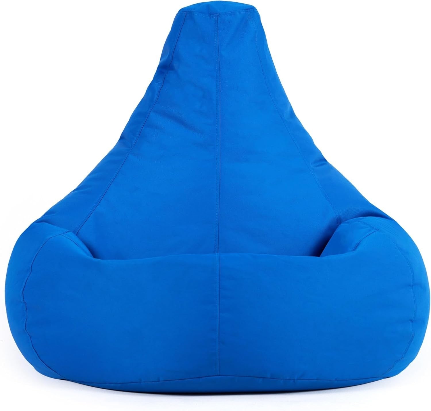 Blue Gaming Bean Bag Chair | Waterproof Recliner Seat Indoor Outdoor Use