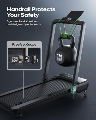 Foldable Smart Treadmill Home Gym 12km/h Auto Incline 0-9% Dual Motor