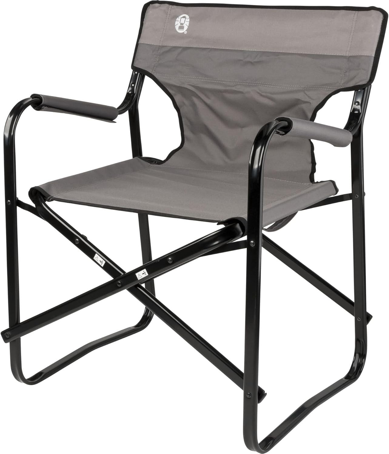 Heavy Duty Folding Director Chair w/ Arms for Camping Garden BBQ