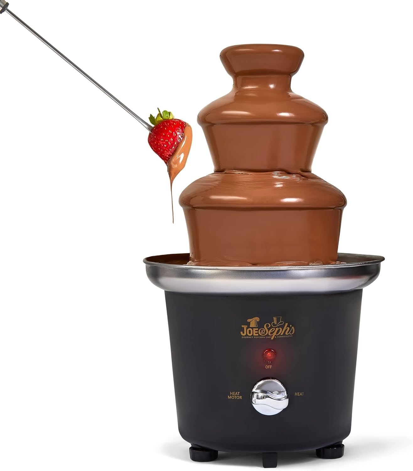 Chocolate Caramel Fountain Machine 1L Stainless Steel Dessert Maker