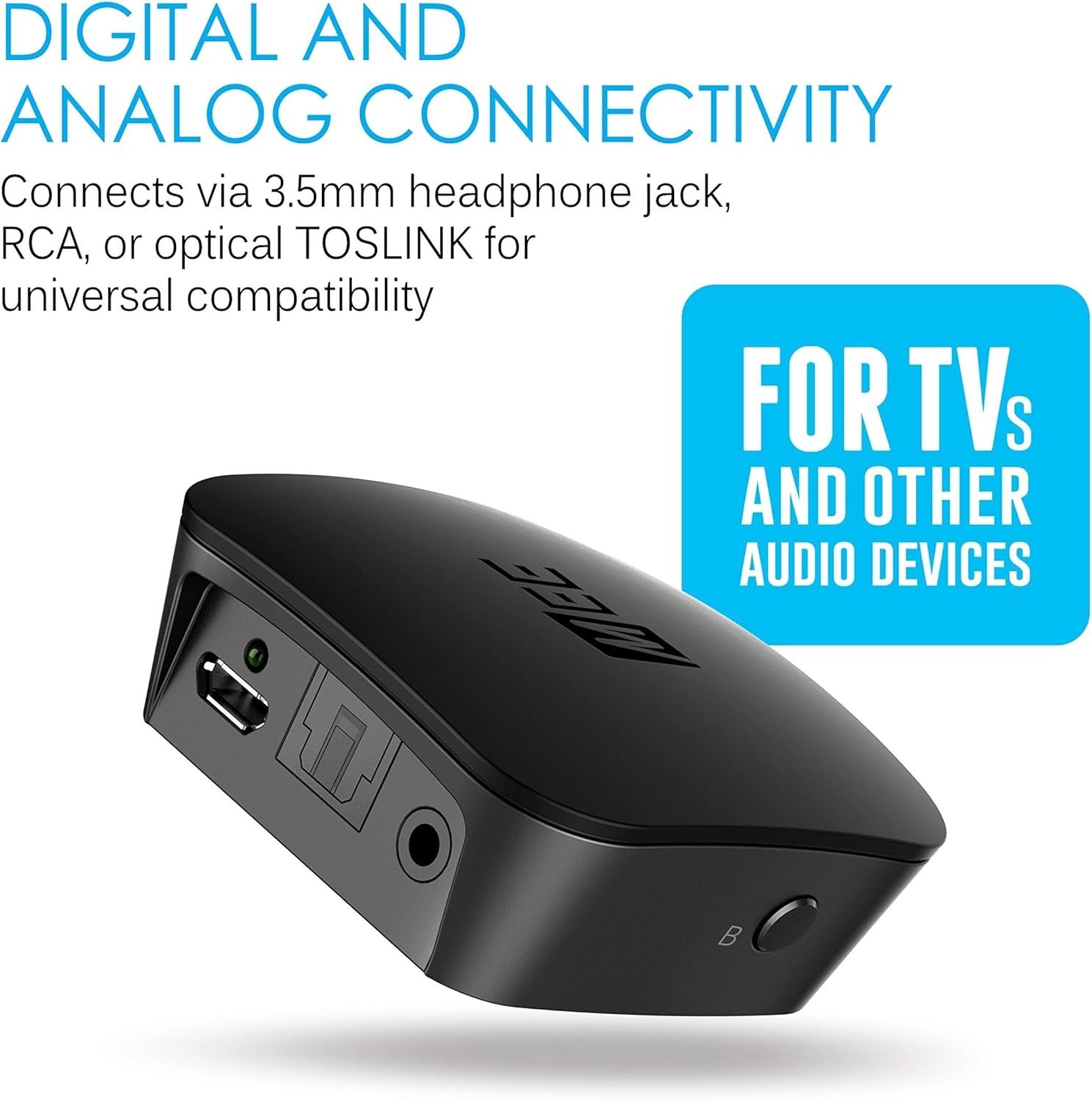 Bluetooth 5.0 Audio Transmitter aptX HD LL Dual Link