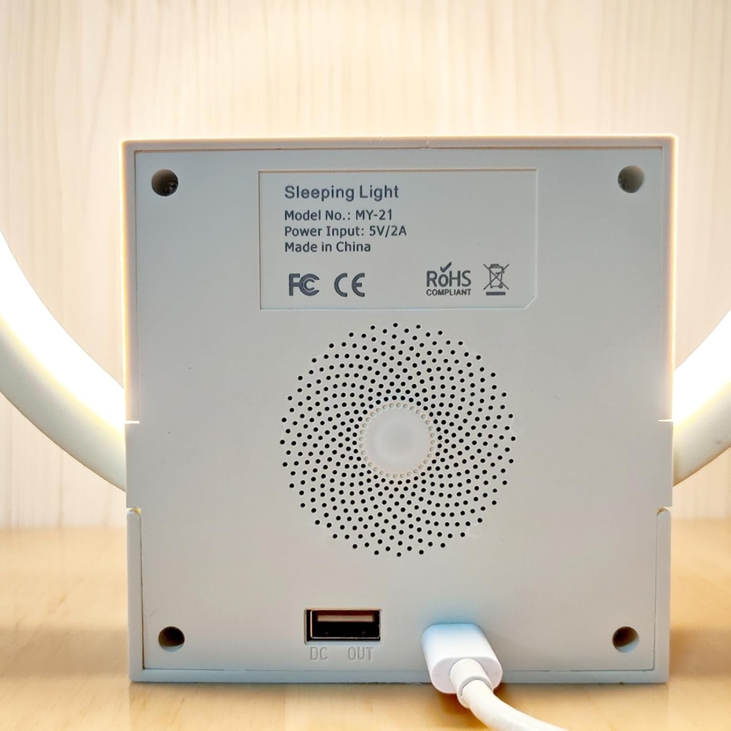 Sunrise Alarm Clock Wake Up Light White Noise Night Light Bedroom