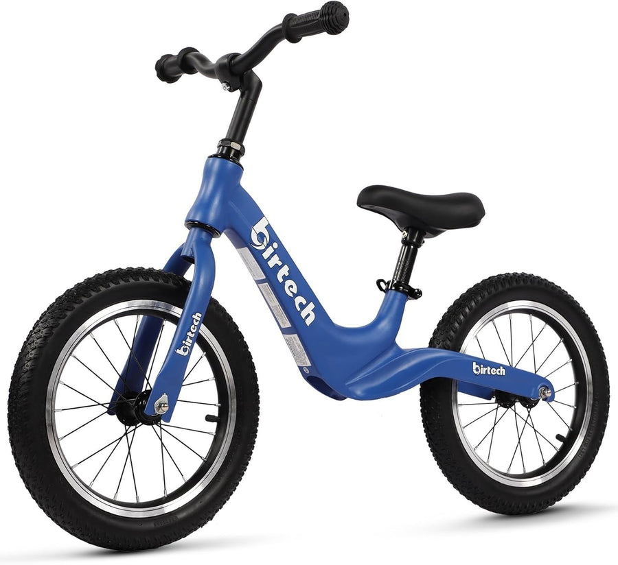 14 Inch Kids Balance Bike Air Tire Training Bicycle Lightweight Age 2-6
