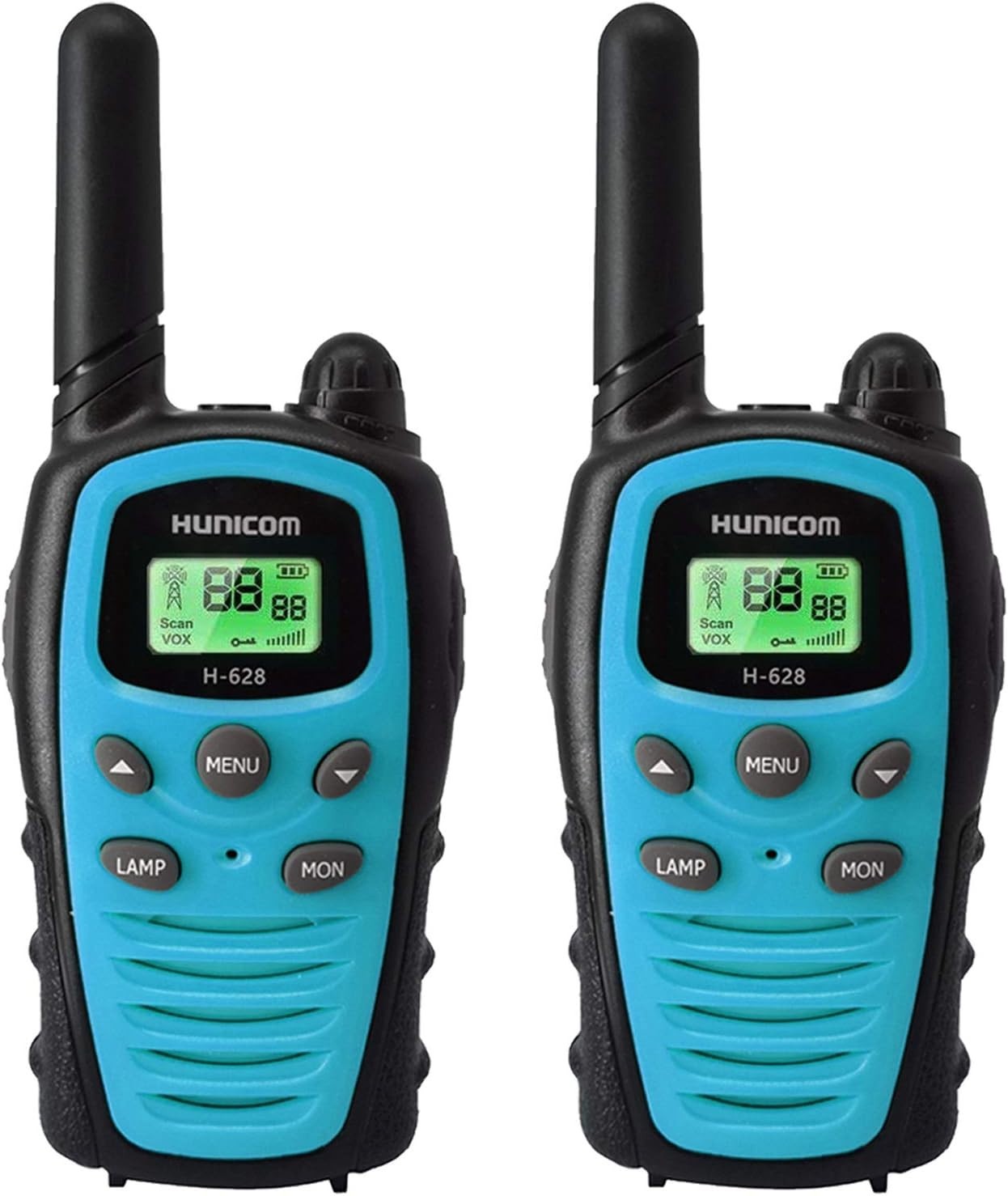 Walkie Talkies 2 Way Radios Long Range PMR446 VOX LCD Flashlight