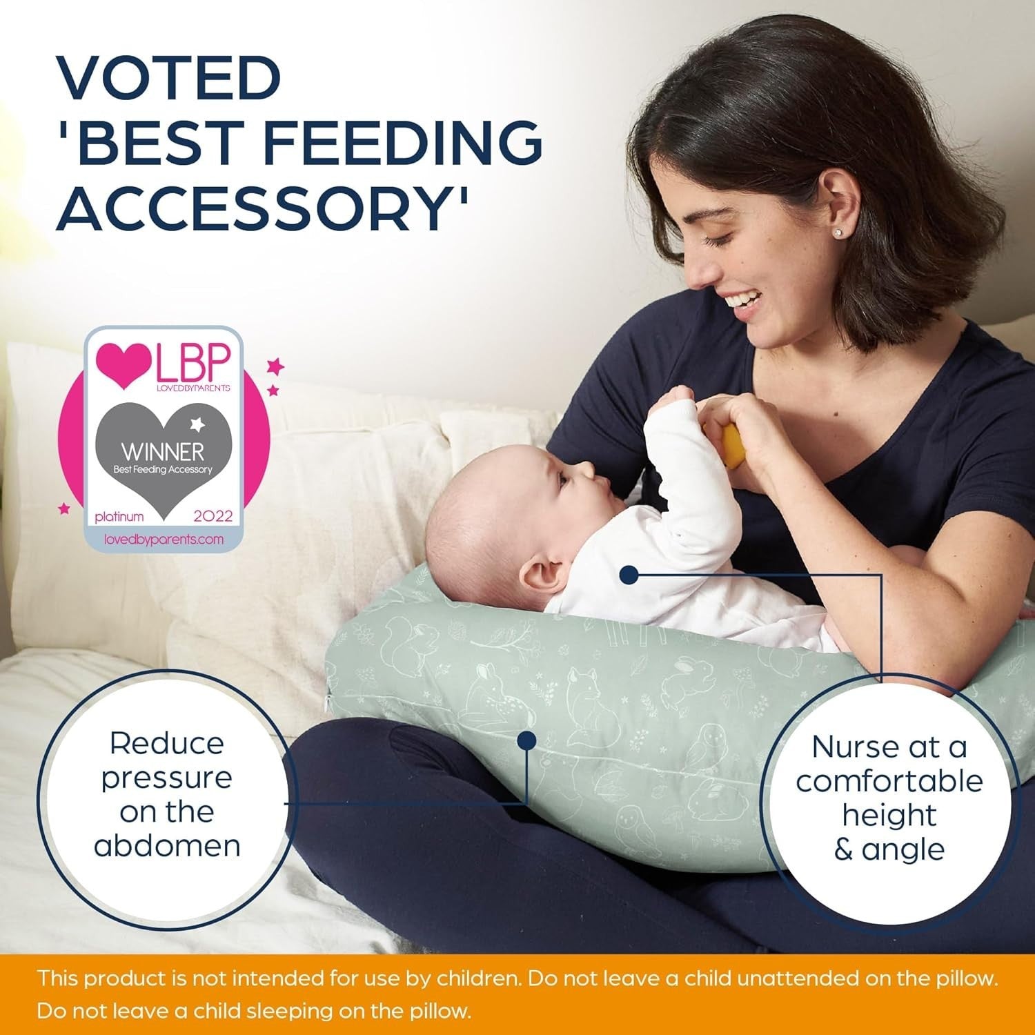 XXL Pregnancy Pillow U Shape Maternity Body Support Nursing Sleep Pillow