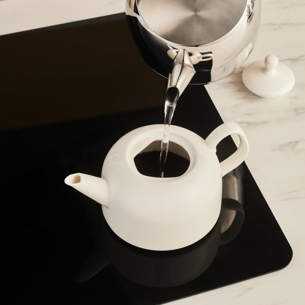 Turkish Tea Maker 3L Porcelain Stainless Steel Teapot Induction Safe