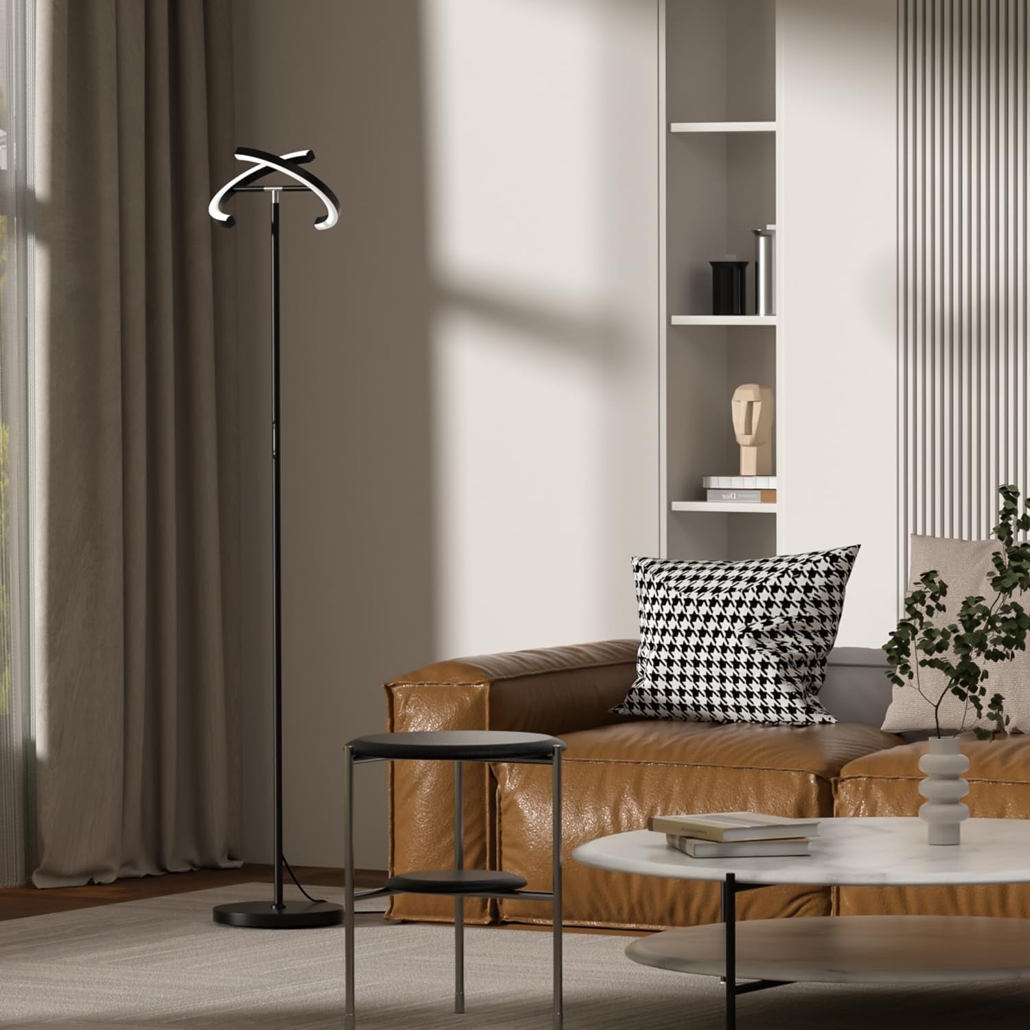 LED Floor Lamp Dimmable Remote Touch 3000–6000K Modern Standing Light