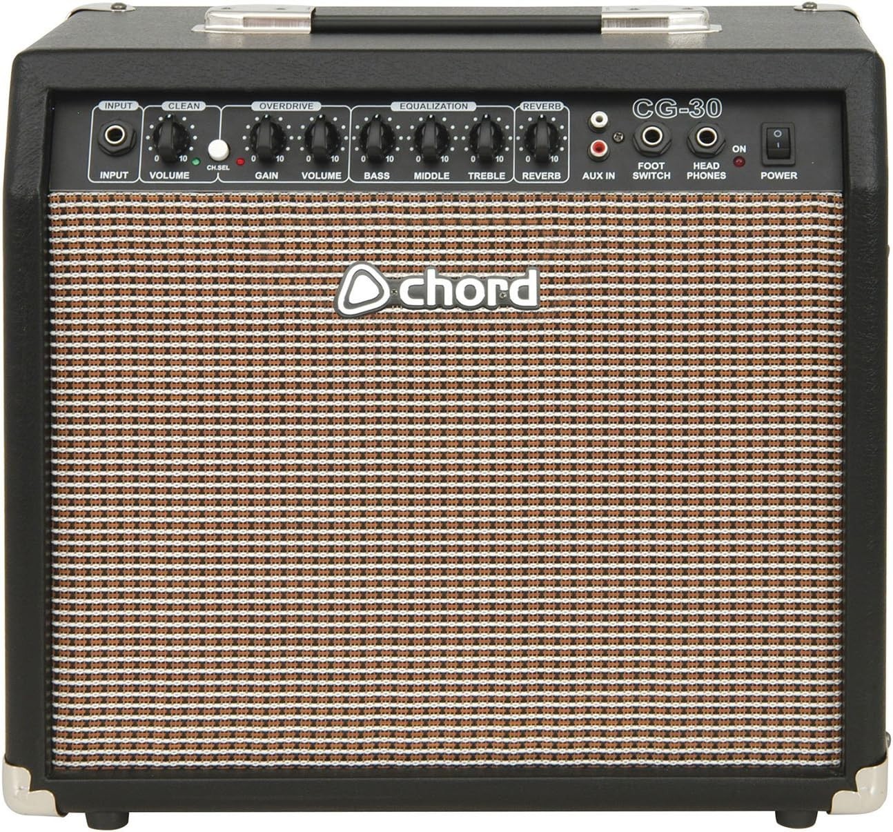 CG Retro 30W Guitar Combo Amp Headphone Output Clean & Drive Channels
