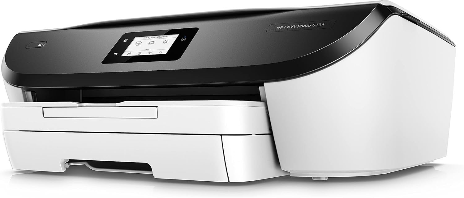 Wireless Photo Printer Envy 6234 | Colour White | Print, Copy, Scan | A4
