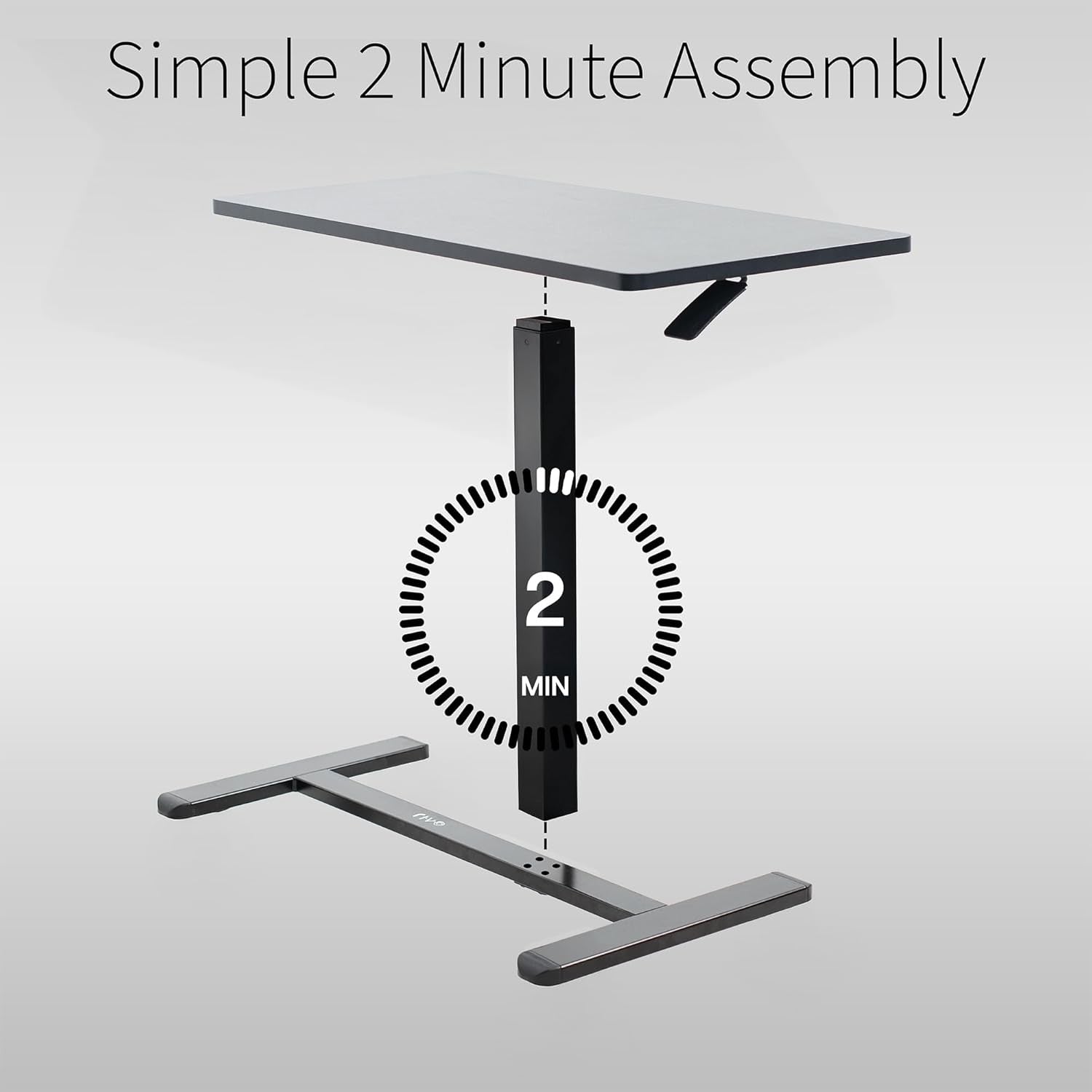 Over Couch Laptop Table Height Adjustable Bedside Desk Mobile Workstation