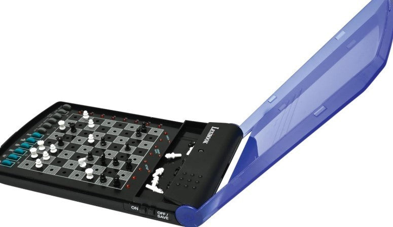 Electronic Travel Chess Set | 64 Difficulty Levels | Compact Portable Strategy