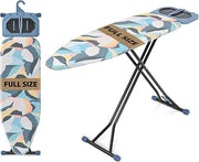 Full Size Ironing Board 115x38cm Adjustable Height Foldable Iron Rest