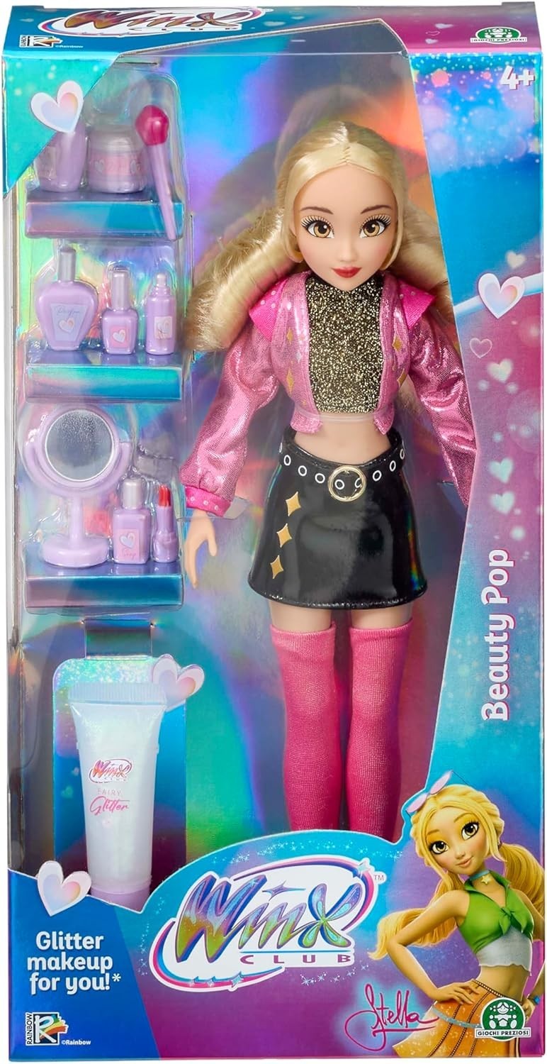 Poseable Fairy Fashion Doll Concert Outfit Glitter Beauty Accessories Gift