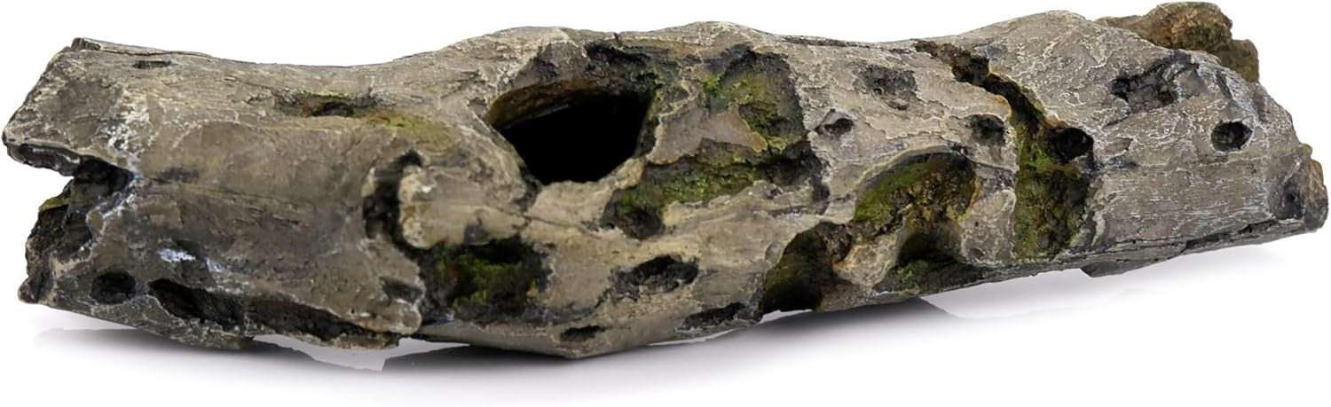 Aquarium Tunnel Branch Ornament 300mm Natural Resin Fish Hide Swim-Through Decor