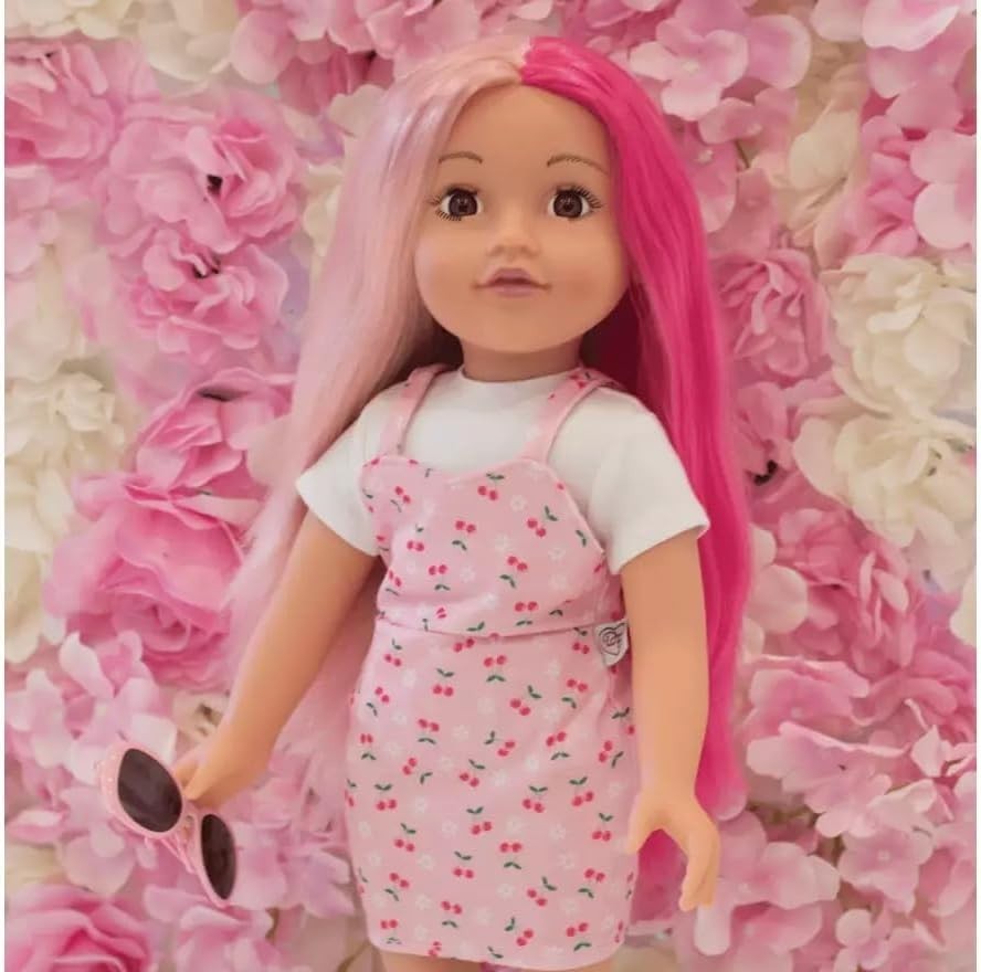 46cm Fashion Doll Magazine Editor Outfit Accessories Play
