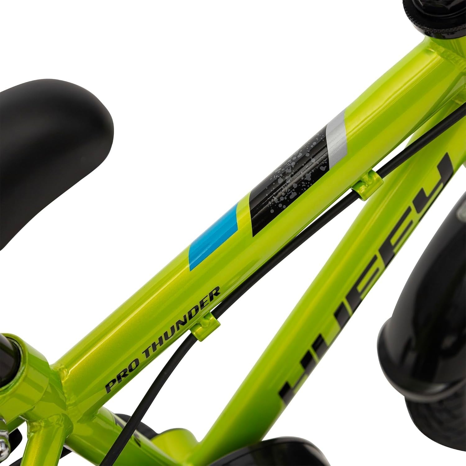 12 Inch Kids Bike with Stabilisers Hand Brakes Green Bicycle Age 3-5