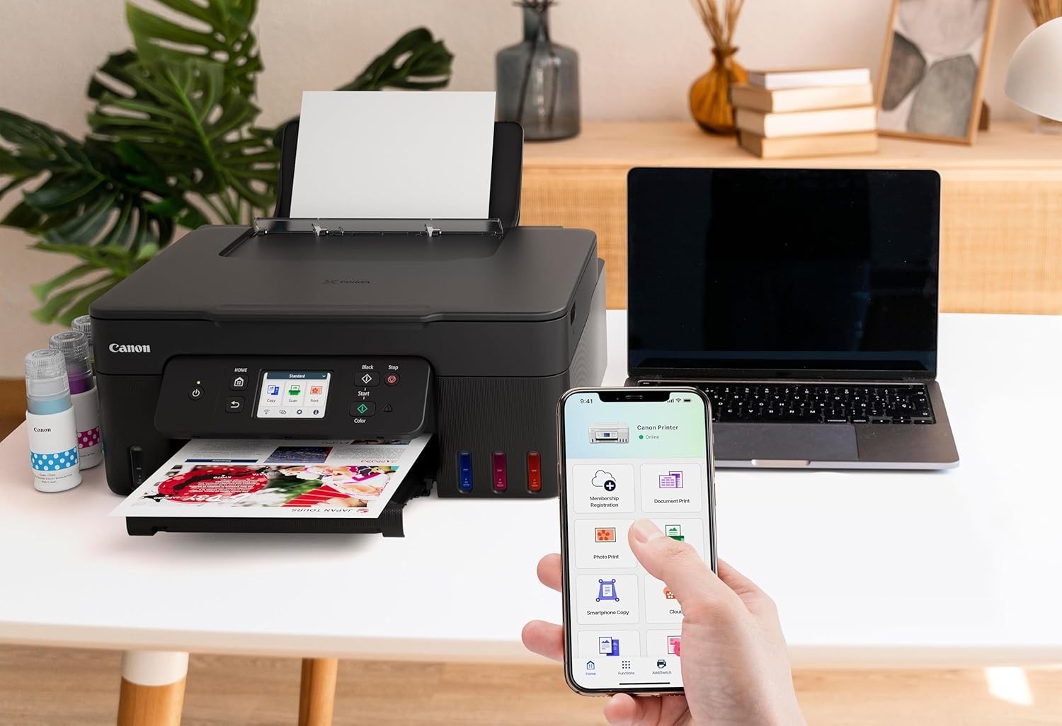 Wireless Refillable Ink Tank Printer | 3-in-1, Duplex, High-Quality Colour